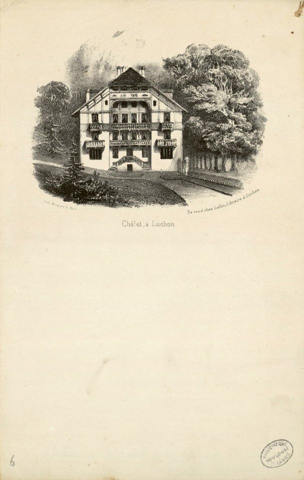 Châlet à Luchon - Fonds Ancely - B315556101 A PAPIER 2 007