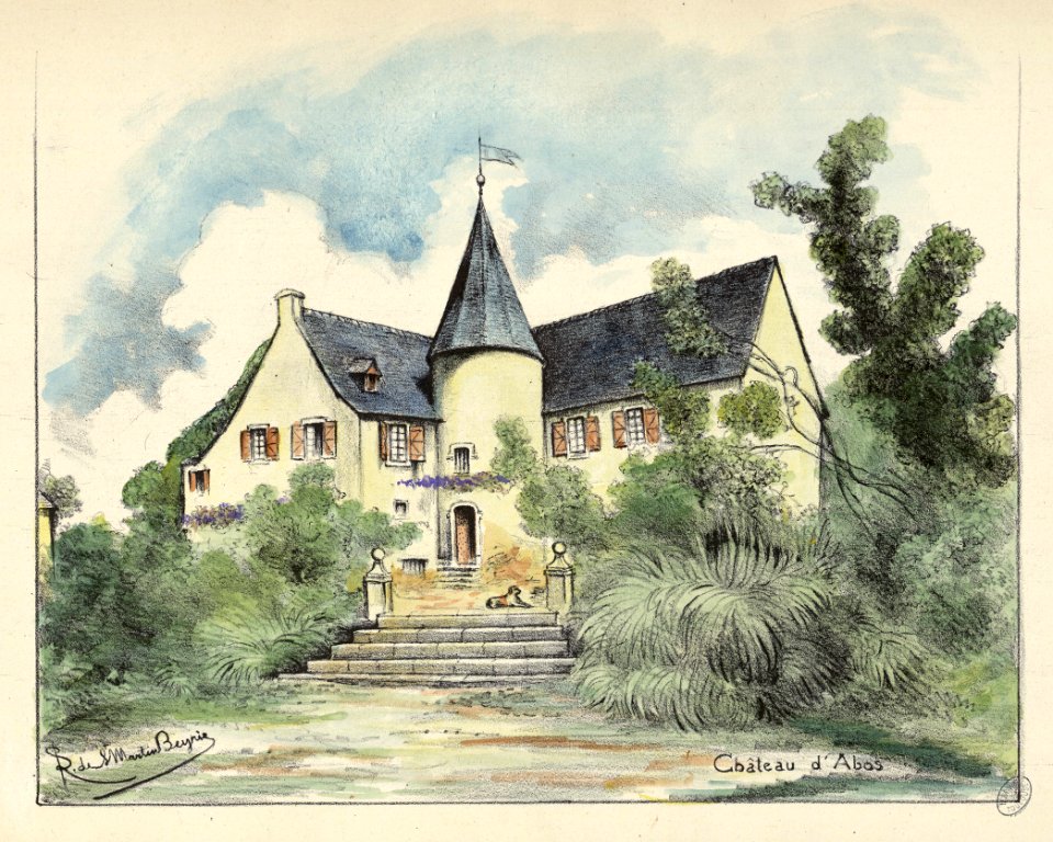Château d'Abos - Fonds Ancely - B315556101 A SAINTMARTIN 003