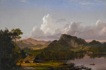 Frederic Edwin Church - Home by the Lake (1852)
