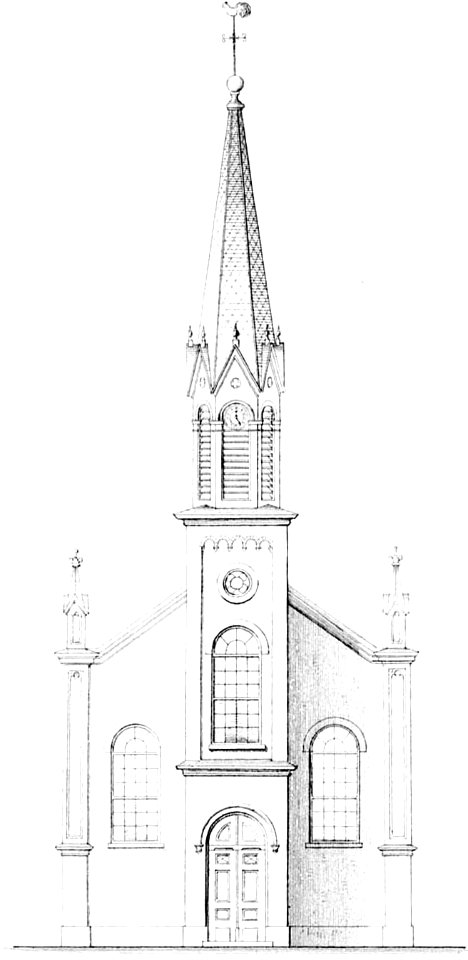 Church Sloten front elevation