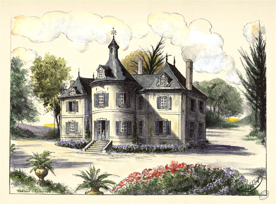 Château d'Eslayous - Fonds Ancely - B315556101 A SAINTMARTIN 017