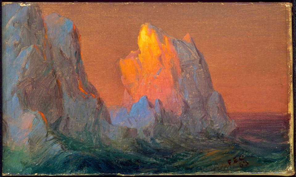 Frederic Edwin Church - Icebergs - 1984.583 - Museum of Fine Arts
