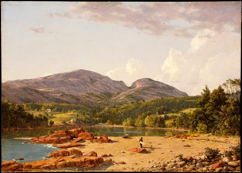Otter Creek Mt Desert by Frederic Edwin Church 1850
