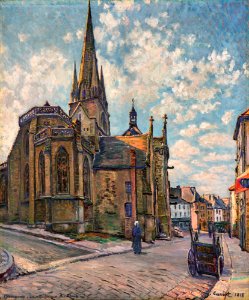 CHURCH, GUINGAMP, RUE NOTRE-DAME 