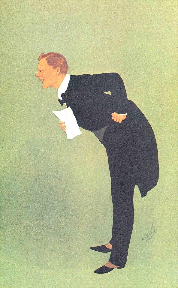 Winston Churchill, Vanity Fair, 1911-03-08 - Free Stock Illustrations ...