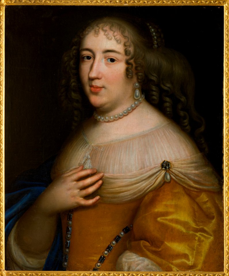 Château de Bussy-Rabutin - Louise de Rouville, comtesse de Bussy (bgw19 0368)