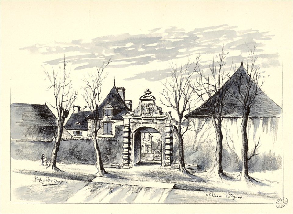 Château d'Agnos - Fonds Ancely - B315556101 A SAINTMARTIN 004
