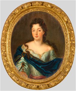 Château de Bussy-Rabutin - Marie-Louise-Elisabeth d'Orléans, dite Mademoiselle d'Orléans, duchesse de Berry (bgw19 0348)