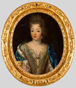 Château de Bussy-Rabutin - Portrait d'une duchesse ou d'une princesse (bgw19 0362)