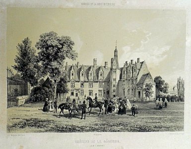 Château de la Gascherie, par Félix Benoist