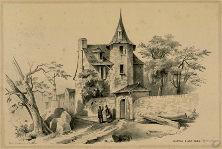 Château d'Antichan (Pyrénées) - Fonds Ancely - B315556101 A MALBOS 1 021