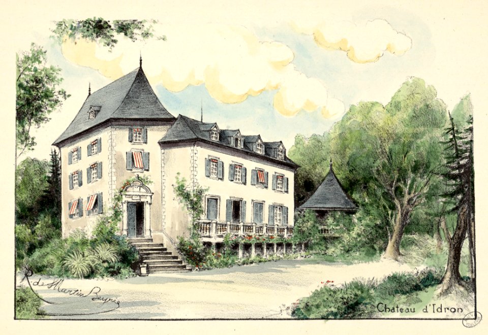 Château d'Idron - Fonds Ancely - B315556101 A SAINTMARTIN 021