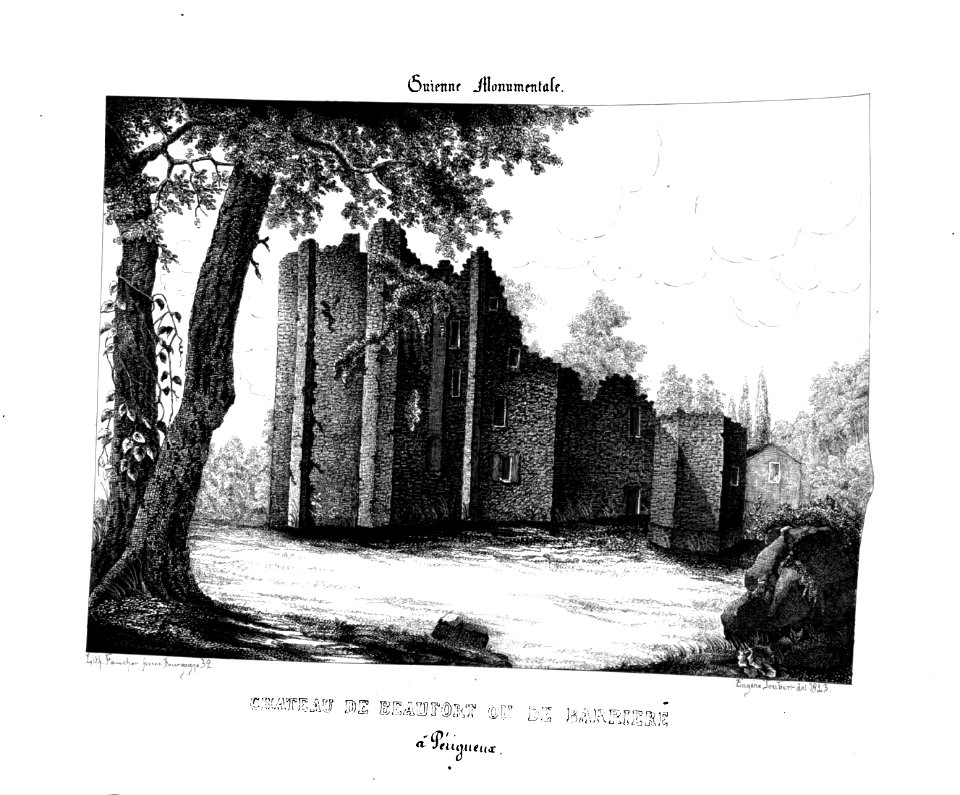 Château de Beaufort à Périgueux