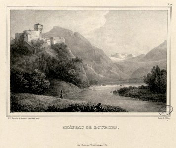 Château de Lourdes - Fonds Ancely - B315556101 A SARAZINDEBELMONT 013