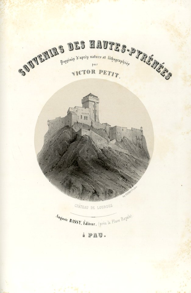 Château de Lourdes (vignette au titre) - Fonds Ancely - B315556101 A PETIT 2 045