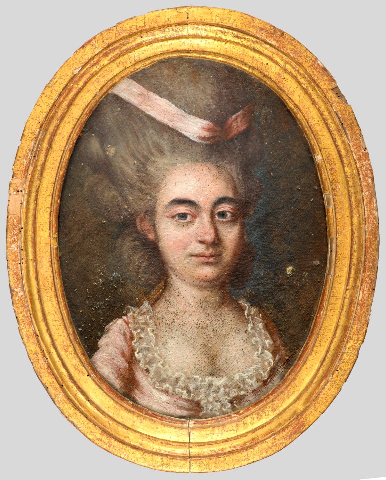 Château de Bussy-Rabutin - Mademoiselle Hardouin de Beaumois, comtesse de Sparre (bgw19 0379)