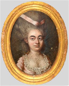 Château de Bussy-Rabutin - Mademoiselle Hardouin de Beaumois, comtesse de Sparre (bgw19 0379)