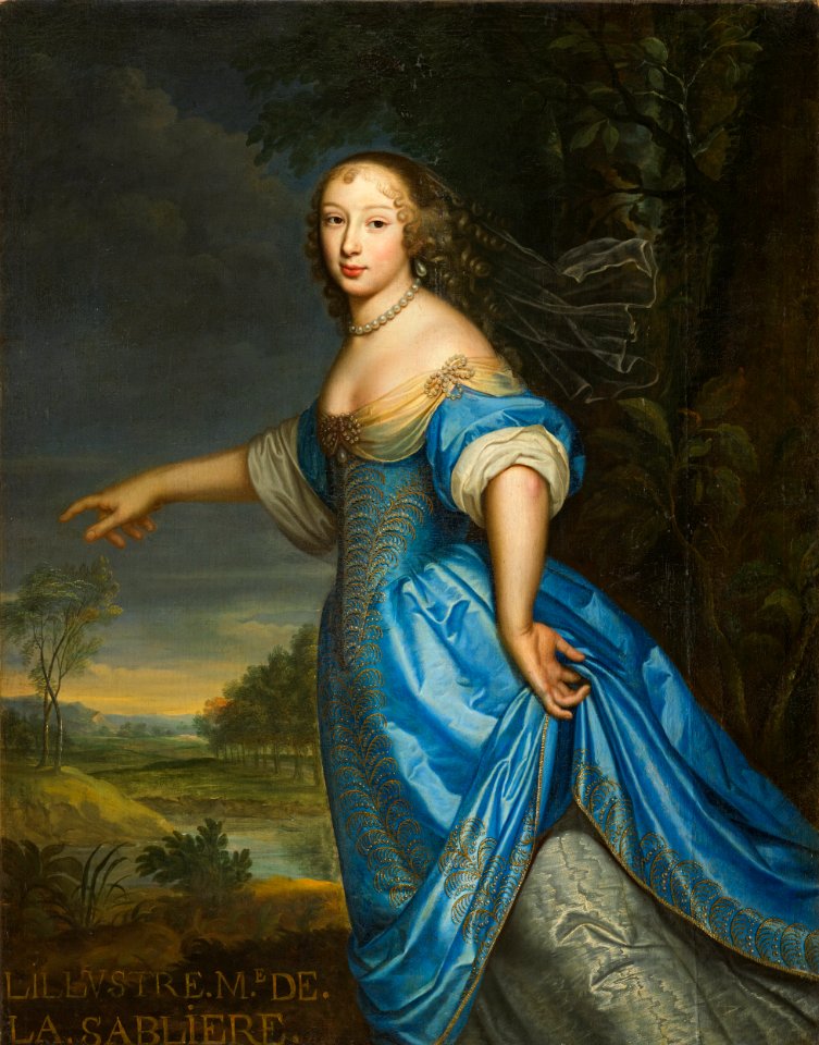 Château de Bussy-Rabutin - Marguerite Hessein, dame de Rambouillet de la Sablière (bgw19 0371) (cropped)