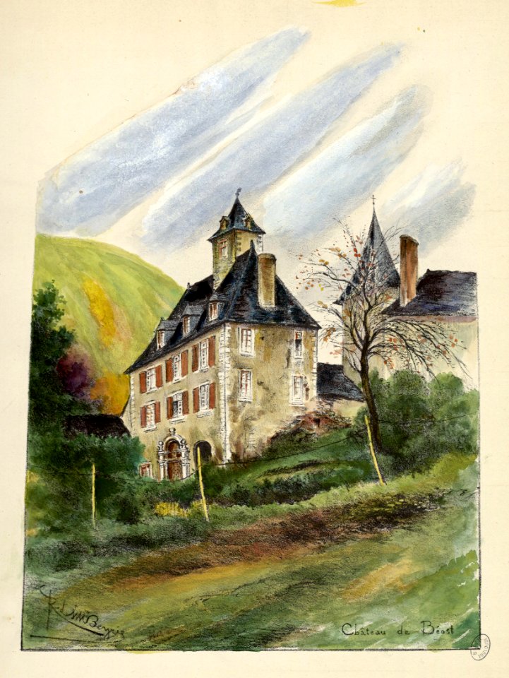 Château de Béost - Fonds Ancely - B315556101 A SAINTMARTIN 009