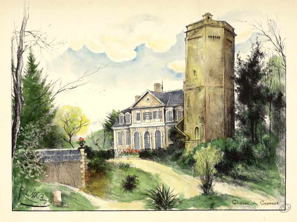 Château de Coarraze - Fonds Ancely - B315556101 A SAINTMARTIN 014