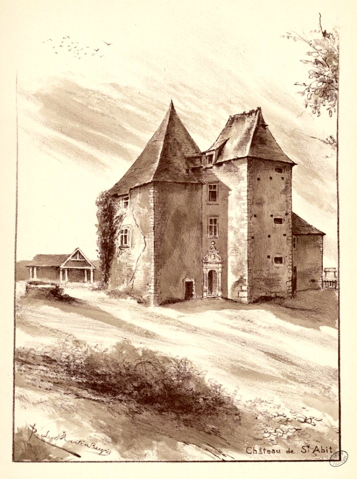 Château de St Abit - Fonds Ancely - B315556101 A SAINTMARTIN 031
