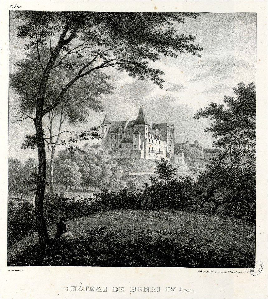 Château de Henri IV à Pau (1° liv.) - Fonds Ancely - B315556101 A FROSSARD 1 041