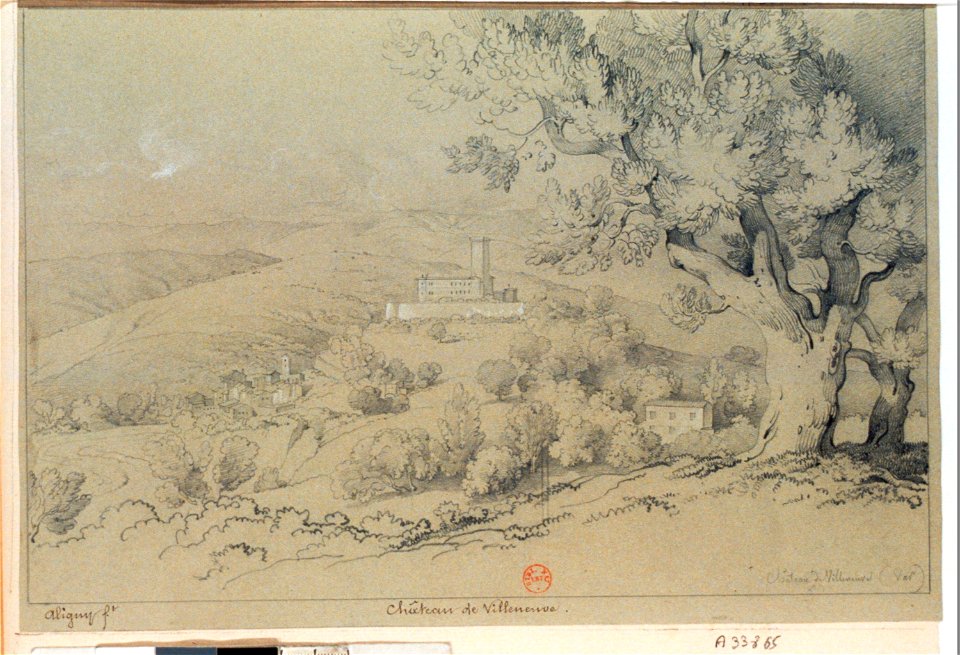 Château de Villeneuve (Var) (Claude-Félix-Théodore d'Aligny)