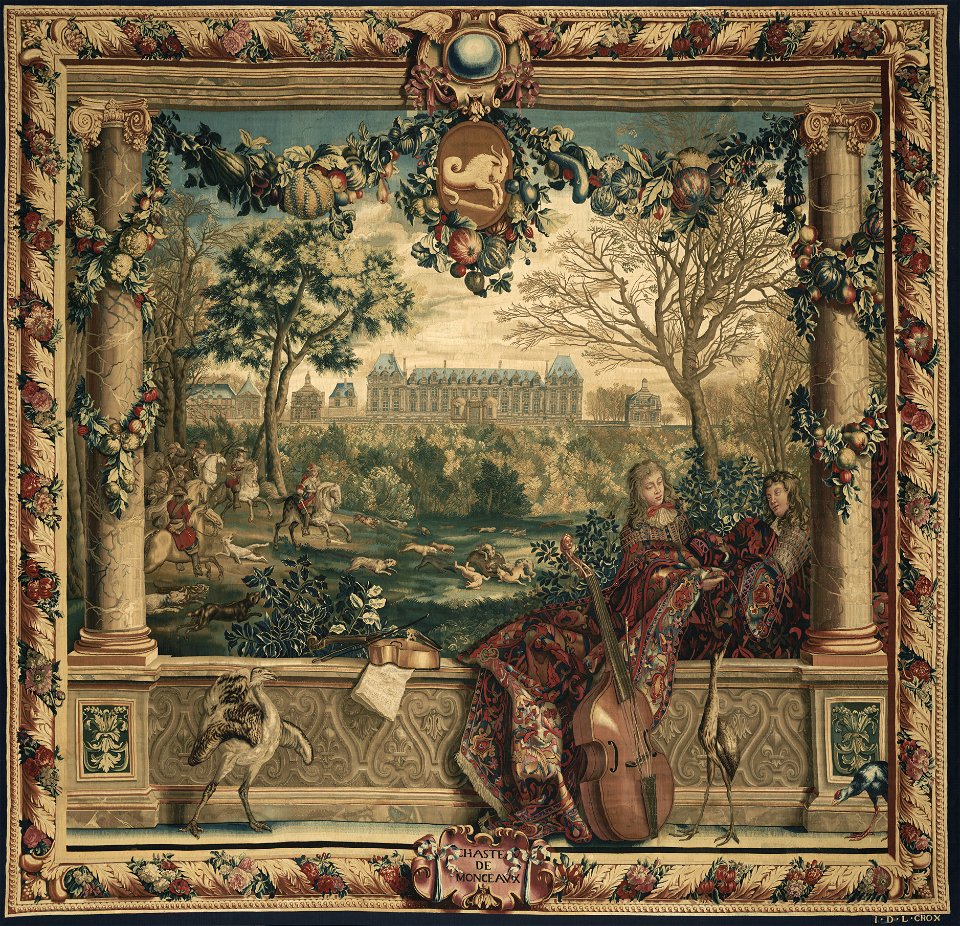 Château of Monceaux - Month of December (tapestry)- 