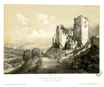 Château de Mauvesin, près Bagnères de Bigorre - Fonds Ancely - B315556101 A LALANNE 2 031