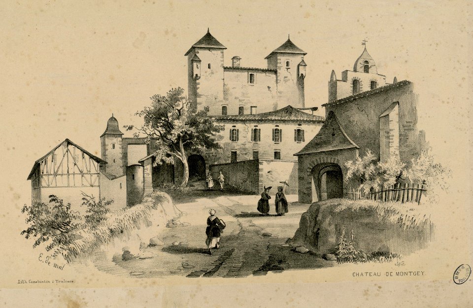 Château de Montgey - Fonds Ancely - B315556101 A MALBOS 1 020
