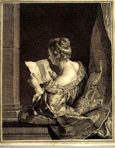 Chéreau - François de Troy - Femme lisant