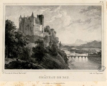 Château de Pau - Fonds Ancely - B315556101 A SARAZINDEBELMONT 005