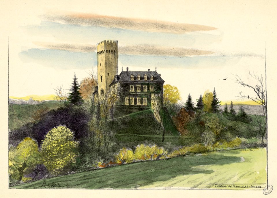 Château de Navailles-Angos - Fonds Ancely - B315556101 A SAINTMARTIN 029