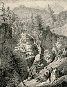 Chûte de l'Adour d'Aure près Grip (i.e. Gripp) (Hautes Pyrénées) - Fonds Ancely - B315556101 A DEFER 021