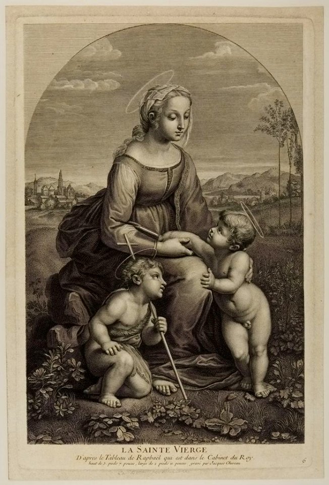 Chéreau - Raphaël - La Sainte Vierge