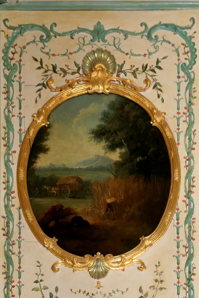 Château de Versailles, appartements de la Dauphine, cabinet intérieur, Été, Jean-Baptiste Oudry