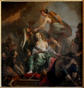 Château de Versailles, salon de Diane, Le Sacrifice d'Iphigénie, Charles de La Fosse