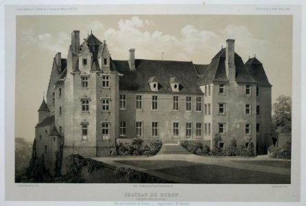 Château du Buron (facade sur la cour)