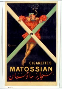 Cigarettes Matossian. Free illustration for personal and commercial use.