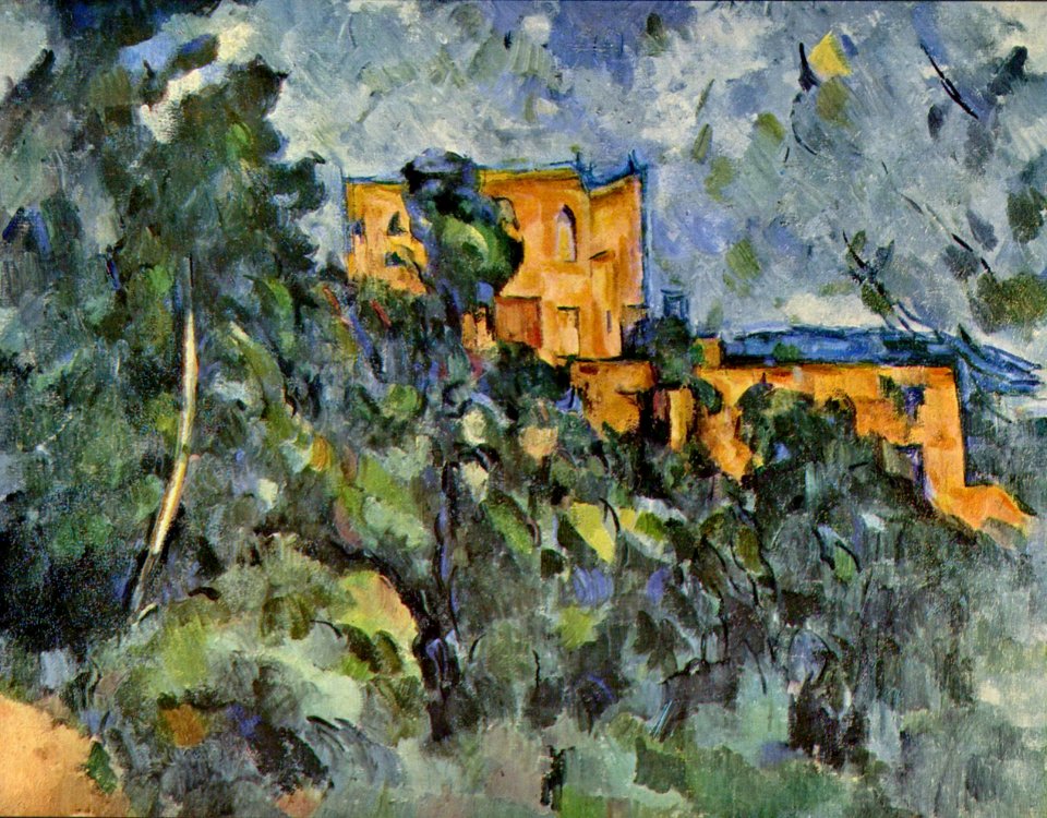 Château Noir, par Paul Cézanne, Yorck