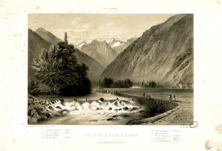 Chûte de la Pique, à Luchon - Fonds Ancely - B315556101 A GORSE 7 004