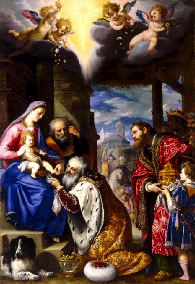Cigoli (1559-1613) - The Adoration of the Magi (from the destroyed church of San Pietro Maggiore, Florence) - 732100 - National Trust