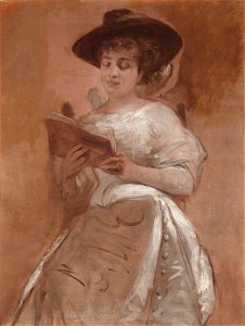 Cilli Jettel - Mailer, by Eduard Charlemont