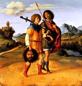 Cima da Conegliano - Gionata e david con la testa di Golia 1505