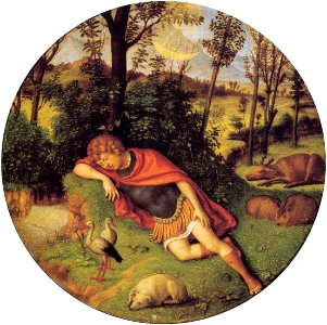 Cima da Conegliano, Endimione dormiente. Parma, Galleria Nazionale
