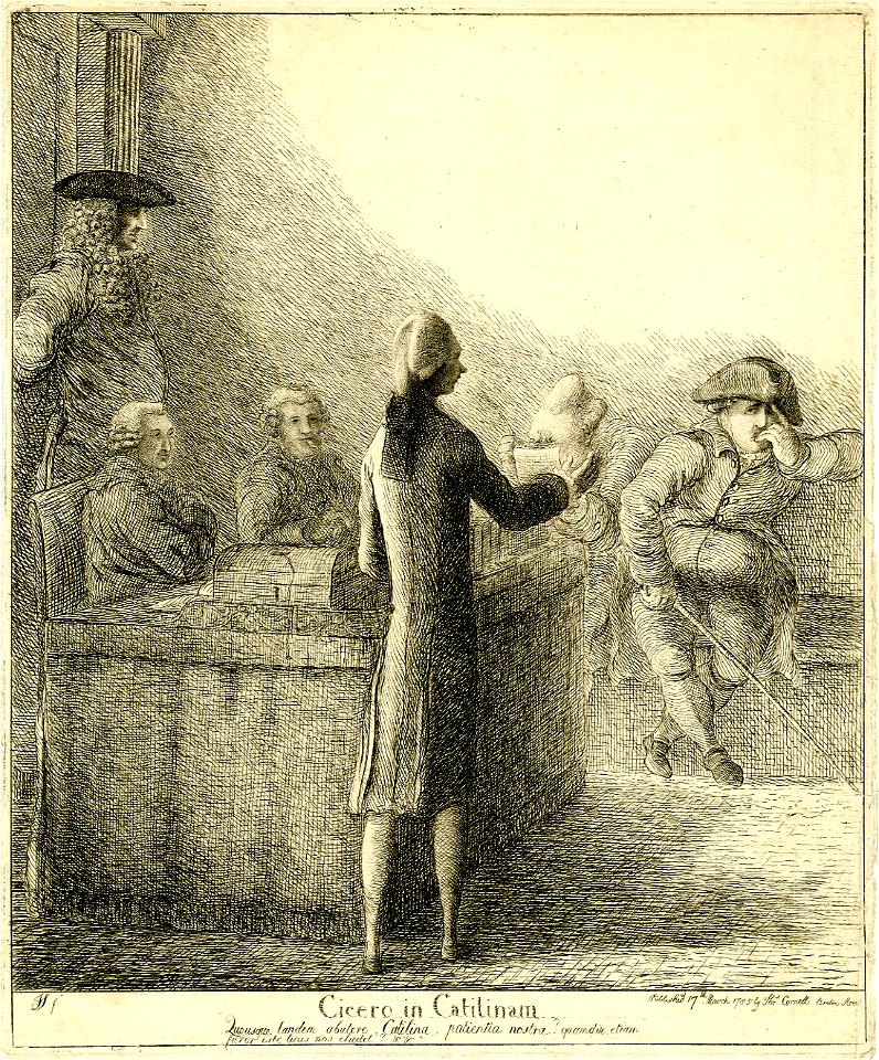 Cicero in Catilinam (BM 1868,0808.5424)