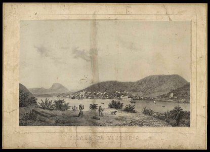 Cidade da Victoria, capital da provincia do Espirito Santo
