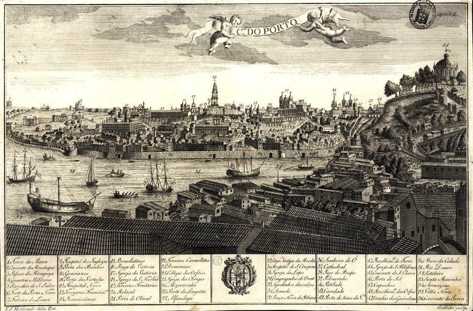Cidade do Porto 1789 Teodoro Maldonaldo