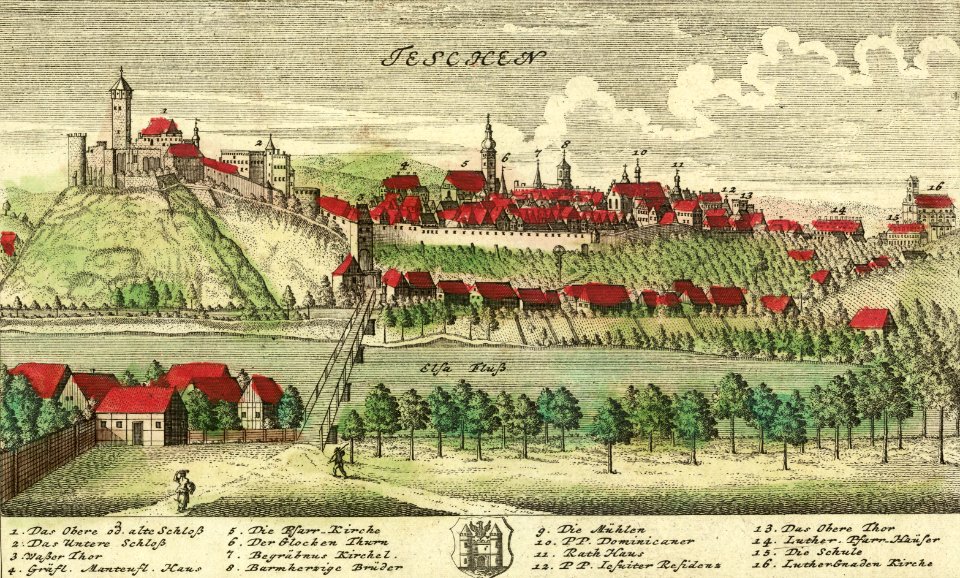 Cieszyn Teschen 1738