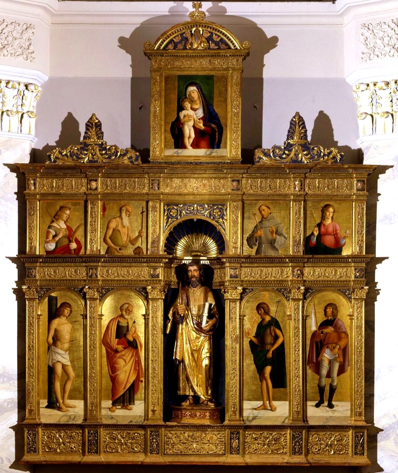 Cima da Conegliano, polittico di Olera